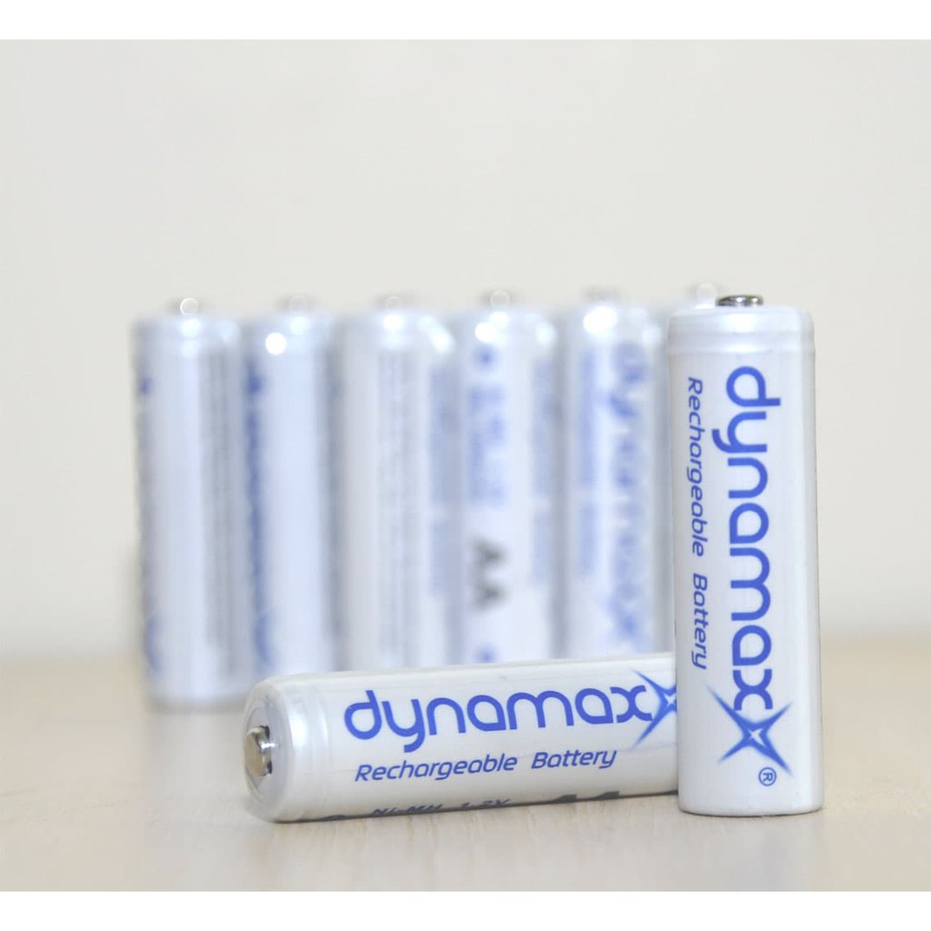 VOM 0418 Baterai Cas Dynamax 1000mAh Size AA Rechargeable