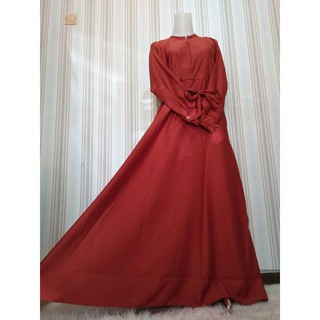  Gamis  Size M rempel tangan baloteli dress abaya busana 