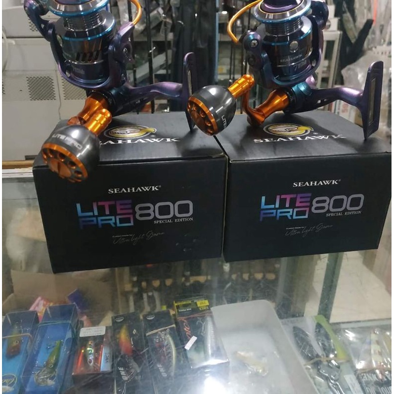 Reel Seahawk lite pro 800 special edition