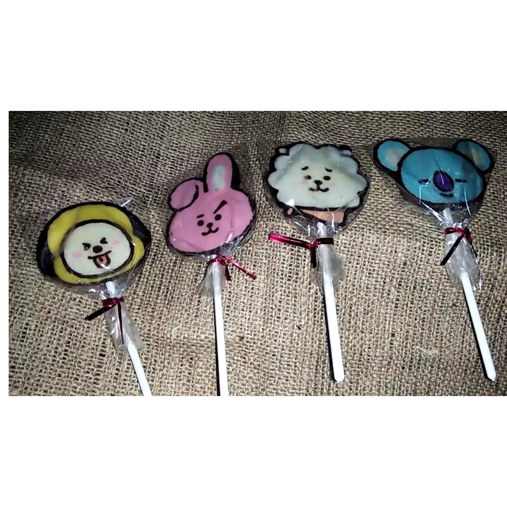 

Coklat Stick Karakter BTS, BT21