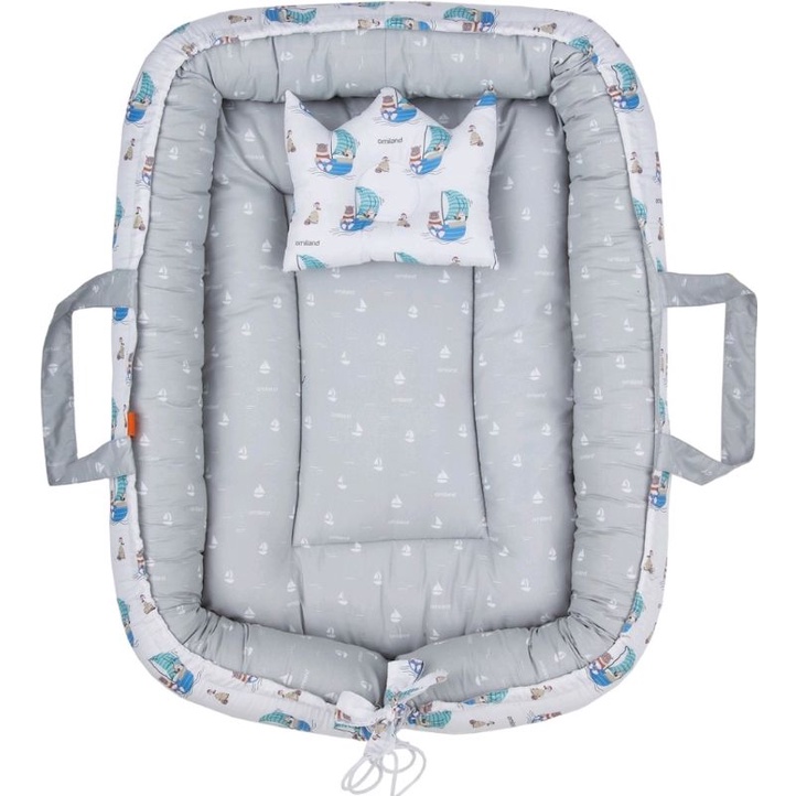 Harga Omiland Kasur Bayi Serut + Kelambu Kojong (Bisa Dilepas) Sailor
Series - OB41161-2