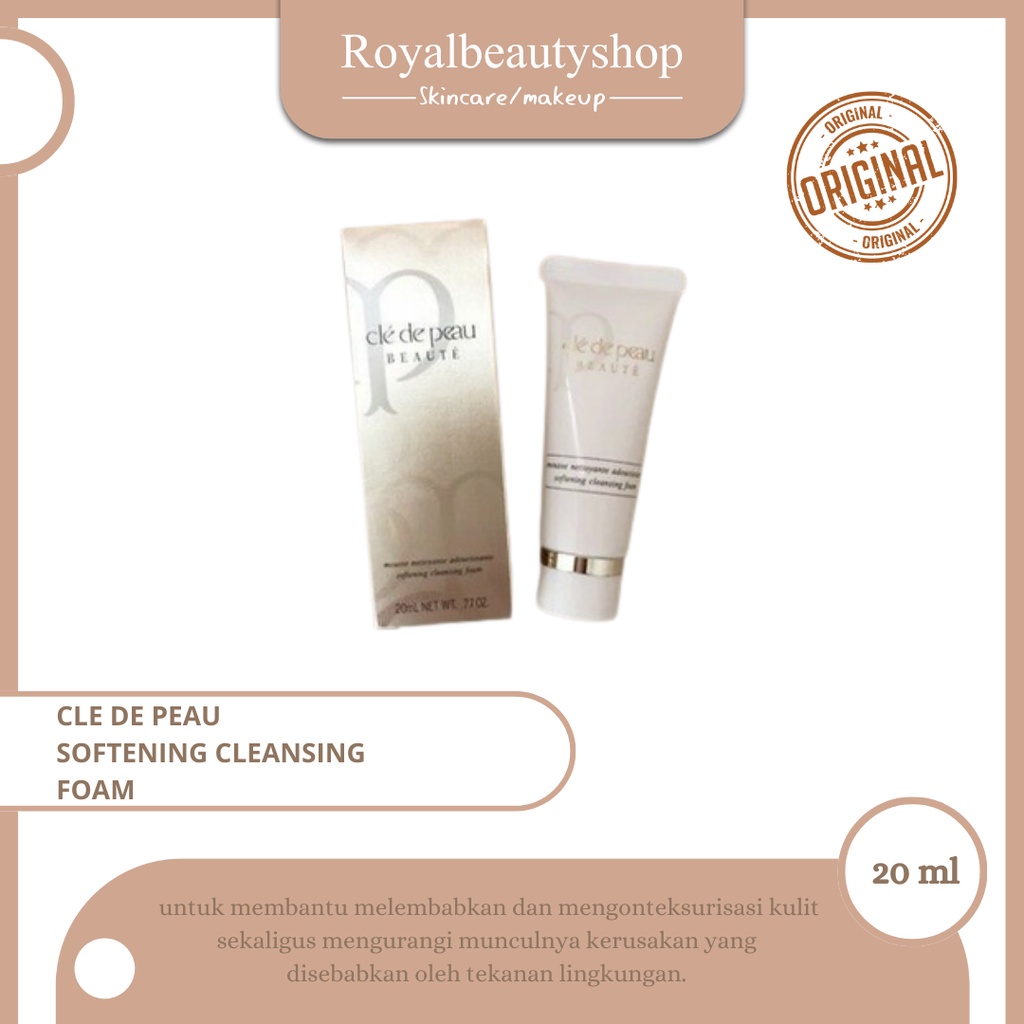 Cle De Peau Softening Cleansing Foam 20 ml - 35 ml