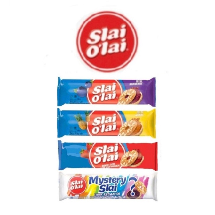 

Slai Olai (Roll) / Slai Olai 128g Blueberry Nanas Stroberi Mystery