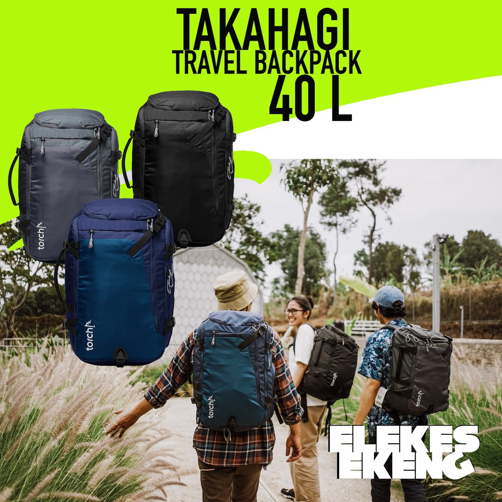 TAS RANSEL TORCH TAKAHAGI 40 LITER / TORCH TRAVEL BACKPACK TAKAHAGI 40