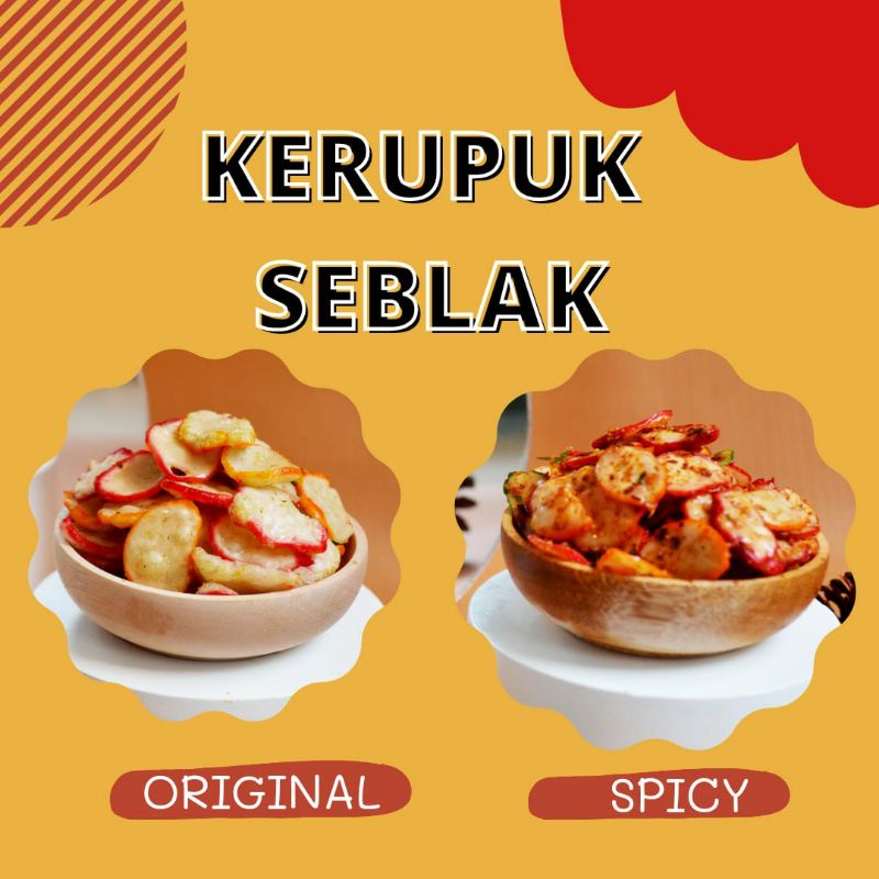

KERUPUK SEBLAK/KERUPUK SEBLAK ORIGINAL/KERUPUK SEBLAK PEDAS