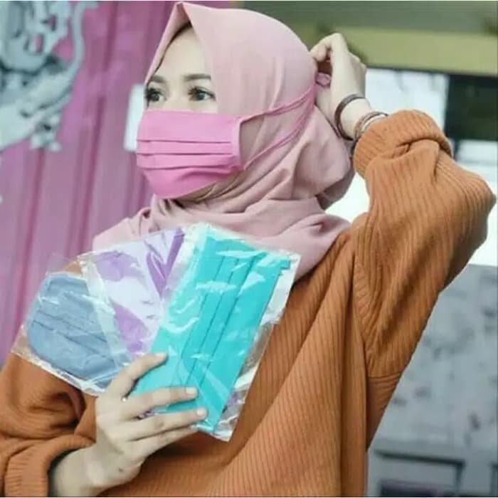 Masker Kain All Colour Lembut dan Nyaman