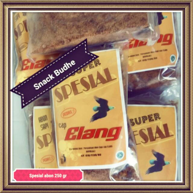 

Abon sapi spesial daging has dalam