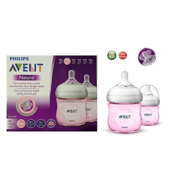 PHILIPS AVENT Botol Dot Susu Bayi Philips Single Bottle Natural ORIGINAL-BAYI ONLINE SHOP