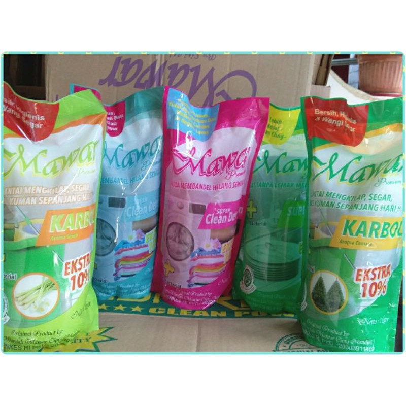 Mawar Super Cling, Clean Detergent, Karbol Wangi (JAKSEL - Tangsel)