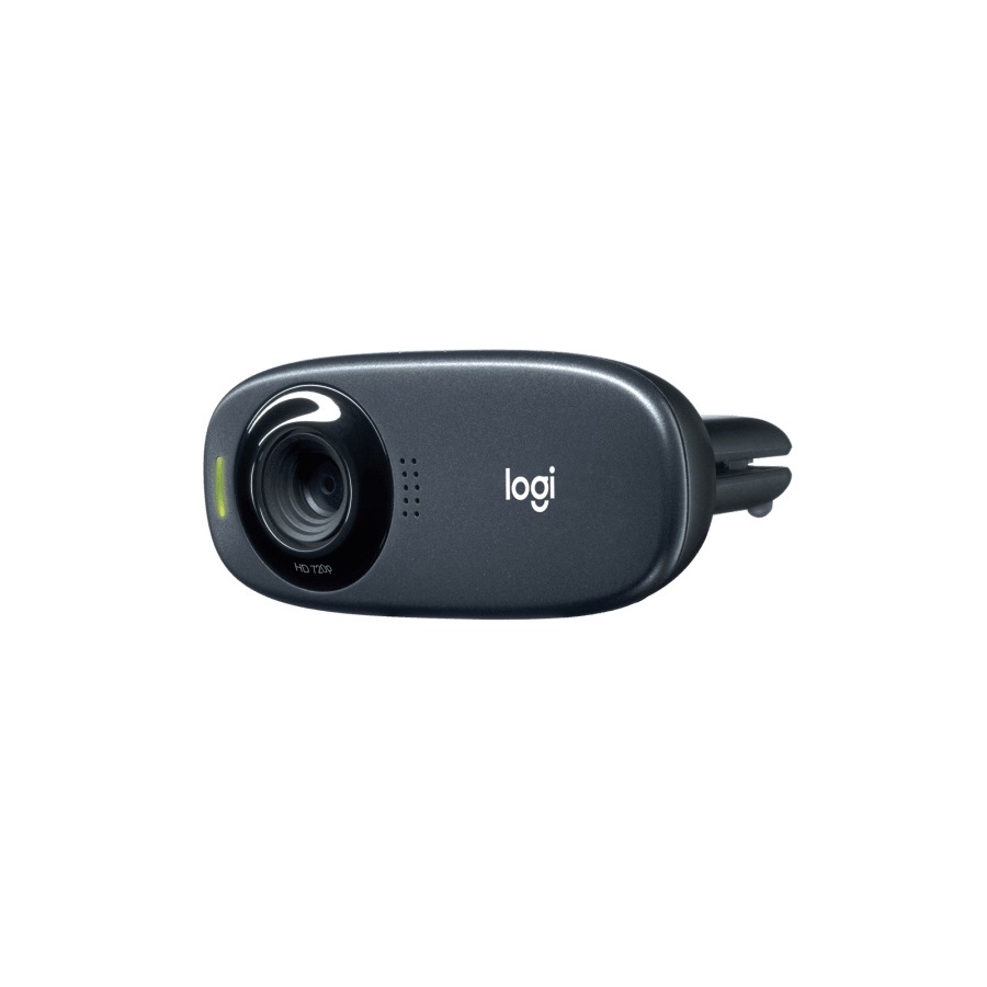Logitech Mini Webcam HD 720P with Microphone C310 - Black