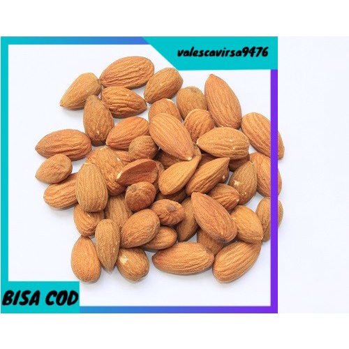 

⭐BISA COD⭐ Kacang Almond Mentah Grade 2 (1kg)