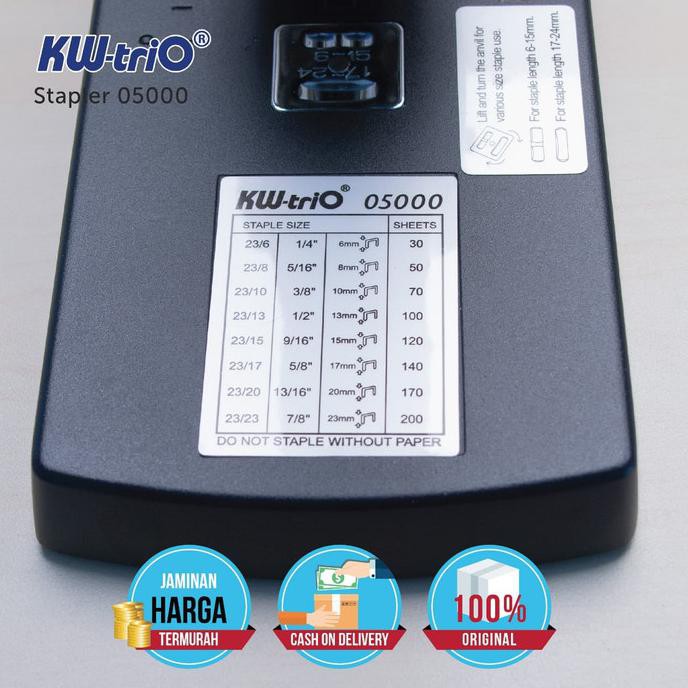 

Promo Stapler Kw-Trio 5000 Long Reach Stapler - Putih Hot Sale