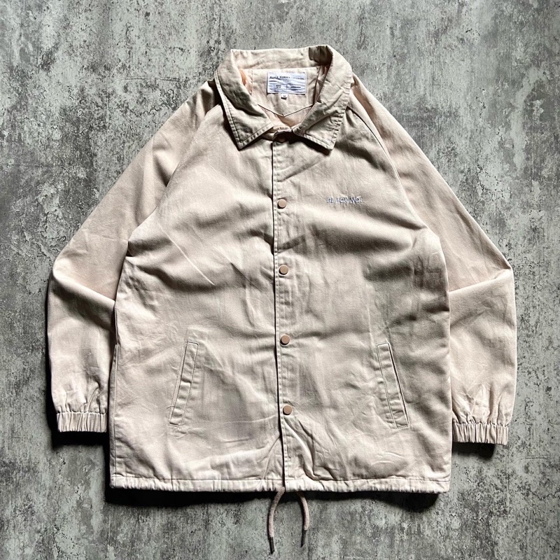 Black Number Jacket (Coach Jacket)