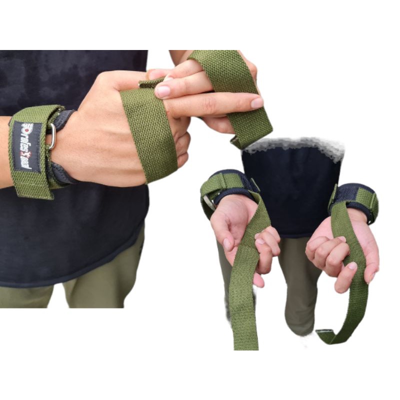 power strap gym wrist strap fitness powerlifting unisex