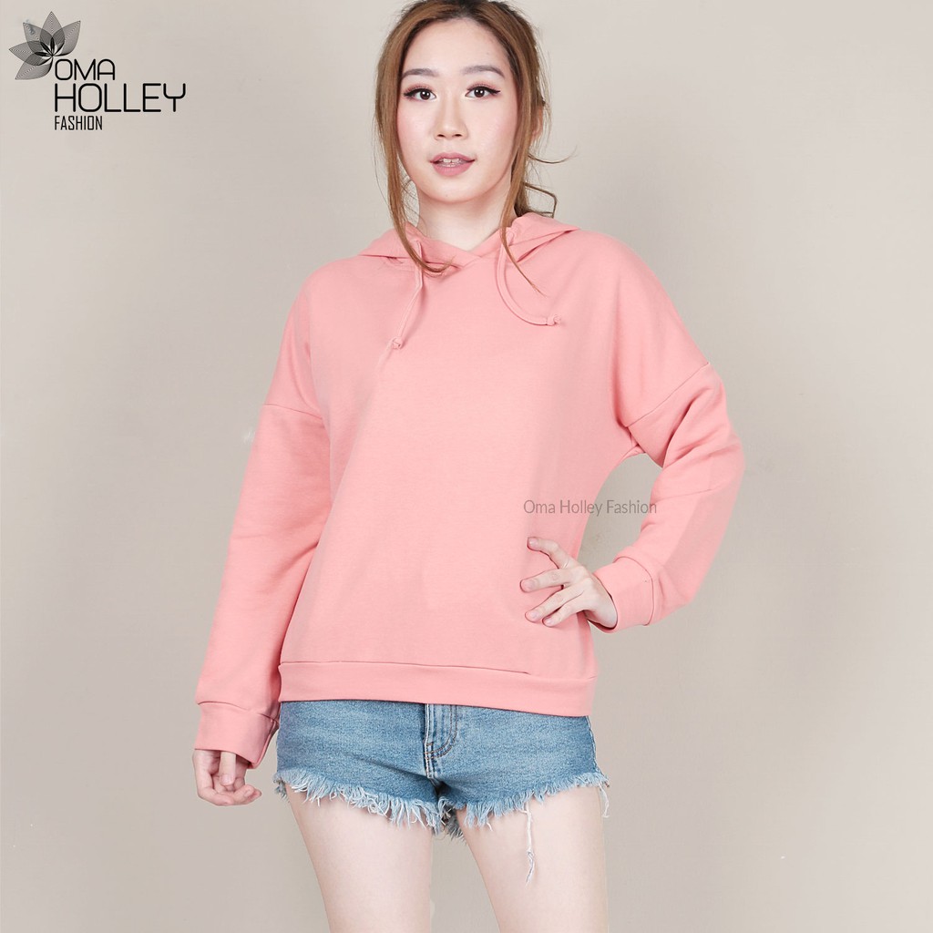 (COD) OH Fashion Casey Mizuki Hoodie Wanita Lengan Panjang #6102