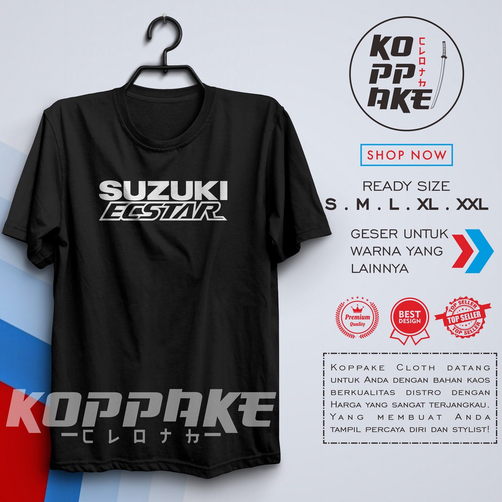 Kaos Suzuki Ecstar Baju Otomotif