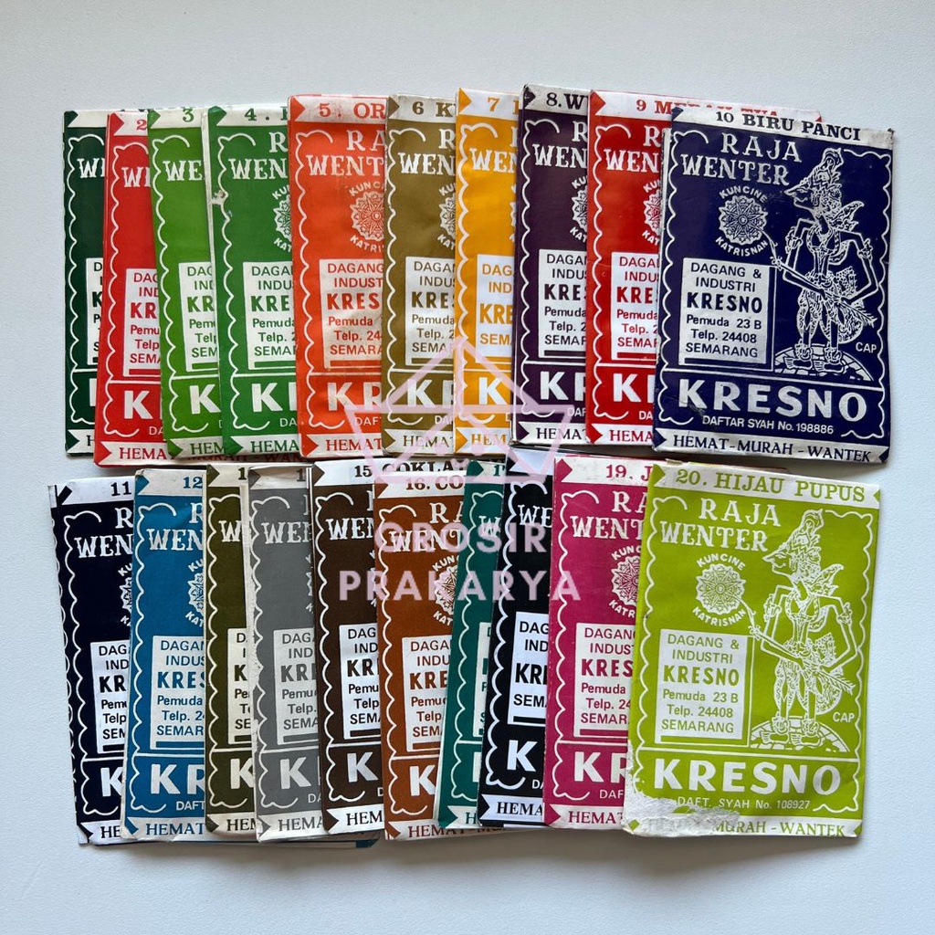 Pewarna Kain MERK KRESNO Wantex Warna RANDOM Grosir DIY Tie Dye Sumbo Jumput Wenter Komplit Bahan Katun Kanvas Corduroy Pewarna Jeans Ikat Celup Serbuk Wantek Bubuk Best Seller Warna Pekat Color Colouring Sumba Kualitas Bagus Grosir Prakarya Malang