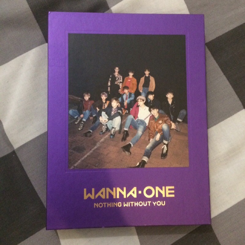 ALBUM WANNA ONE NOTHING WITHOUT YOU (WANNA VERS) ONG SEONGWOO PC