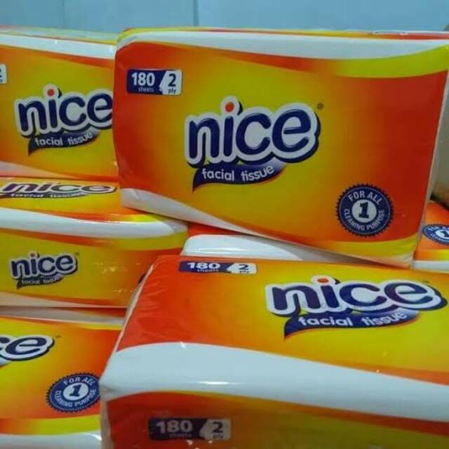 1 Dus Tissue Nice 2 Ply 180 Lembar
