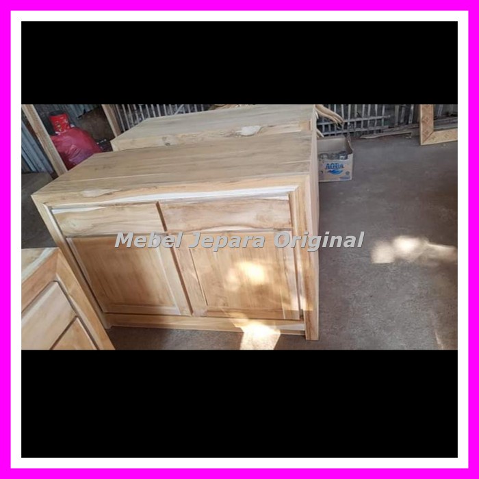 Meja Tv Kecil Kayu Jati - Bufet Lemari Kecil Minimalis Jati Jepara Murah