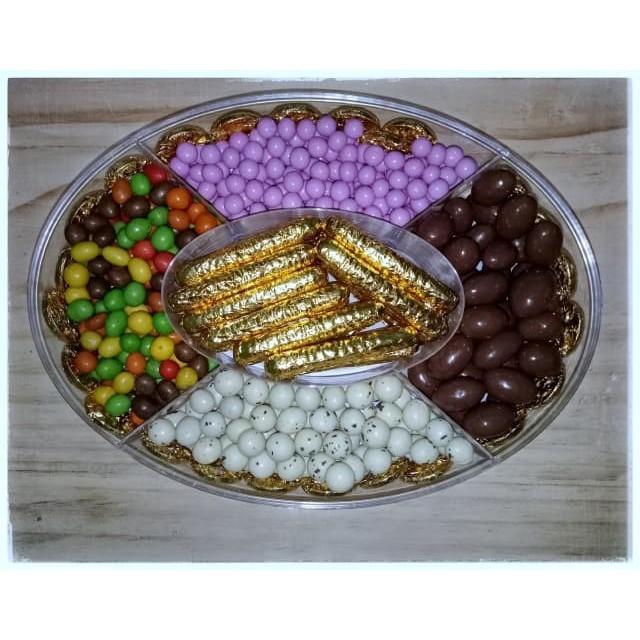 

Paket Coklat Toples Bunga / Parcel Lebaran / Coklat Delfi / JVJ 13