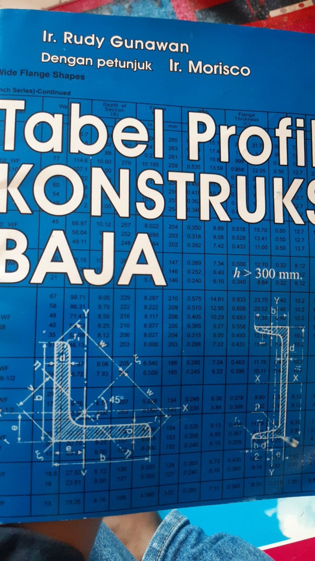 Tabel Profil Konstruksi Baja