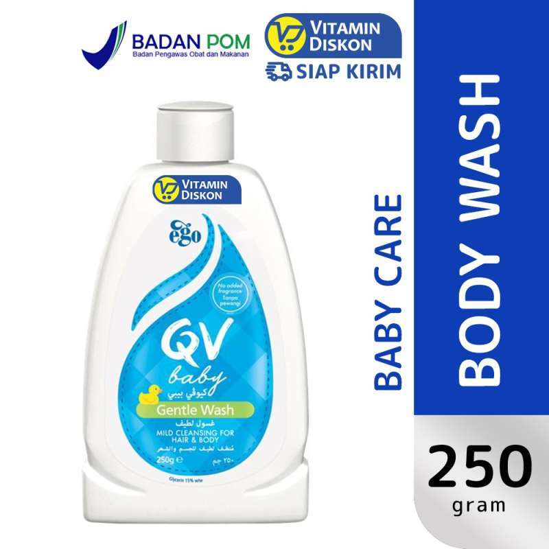 *FRAULEINCO* QV Baby Gentle Wash 250g / Sabun Mandi Bayi