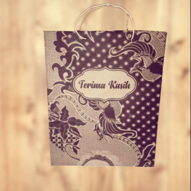 

Paper bag batik 21x6.5x26