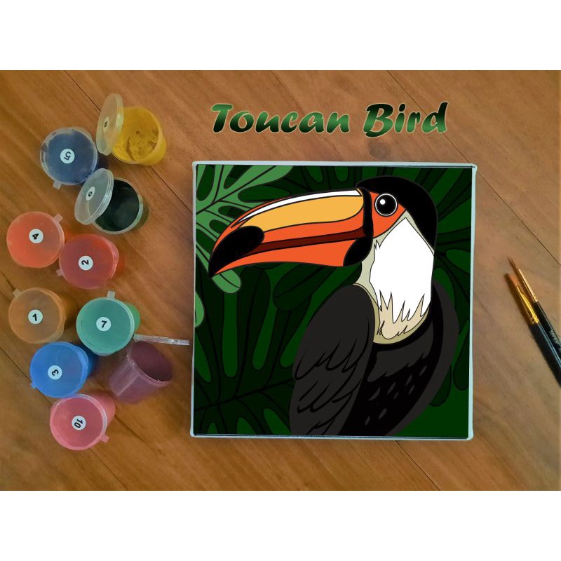 

Paint By Number Toucan