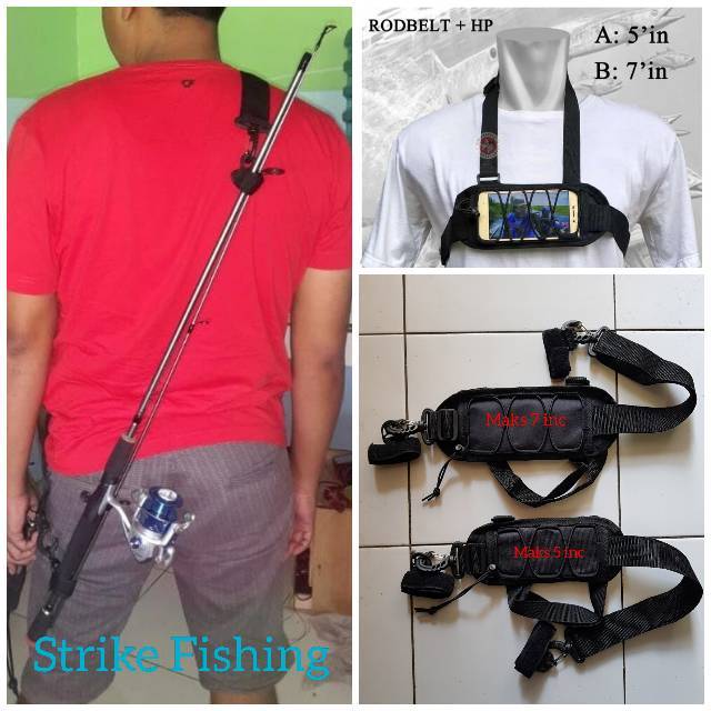 Chest Belt 2 in1 HP Holder HP Chest Strap tempat hp dada vlog dan RodBelt Murah berkualitas