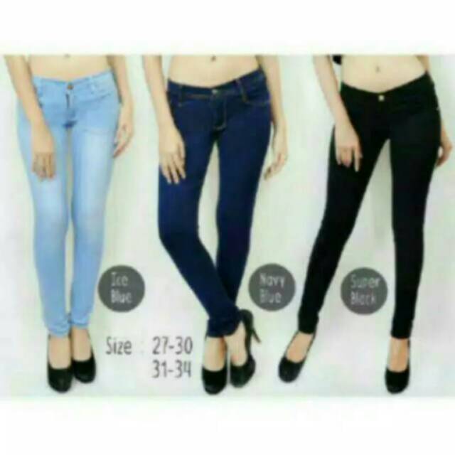 CELANA JEANS WANITA/CELANA PANJANG SKINY/CELANA JEANS TERMURAH