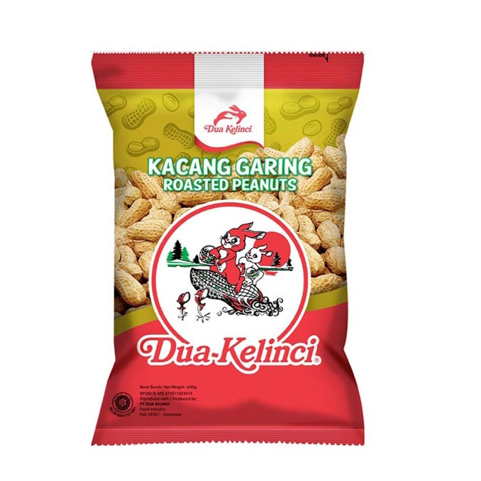 

Kacang Garing Original Dua Kelinci 370 gram