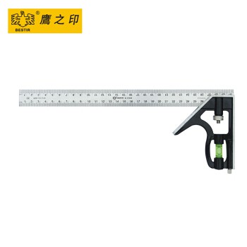 

PENGGARIS SIKU PLUS WATERPASS MISTAR UKUR SUDUT ALAT PERTUKANGAN 30cm BESTIR-01463