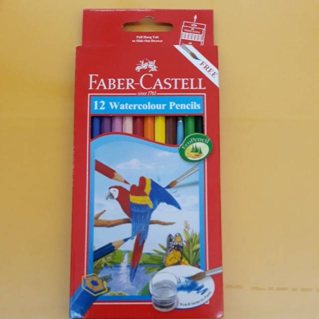 

Clear Kayu Watercolour 12 Panjang Faber Castell