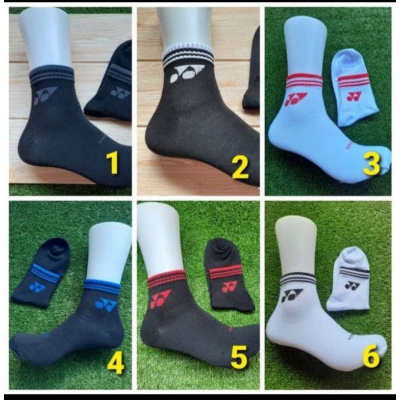 kaos kaki yonex kaos kaki badminton tenis dll