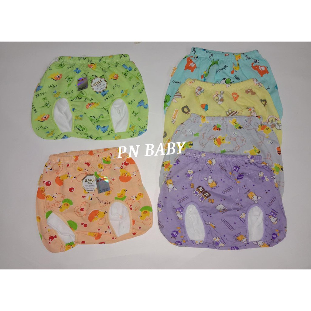 3 pc Usagi celana pop NB warna motif