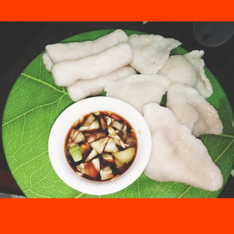 

pempek telur dan pempek lenjer isi 10
