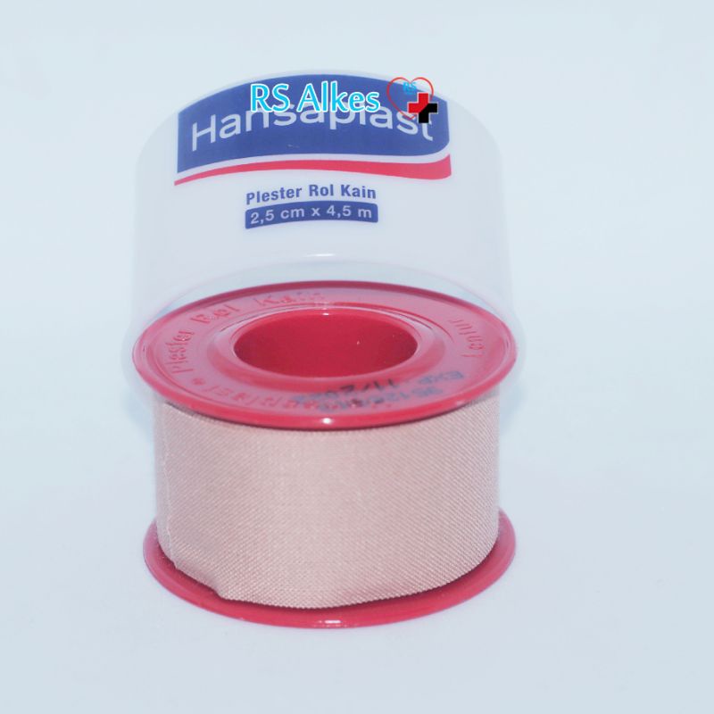 Hansaplast Rol 5m Hansaplast Roll Kain 2,5cmx4,5m Plester Hansaplast 2,5 x 4,5 /box