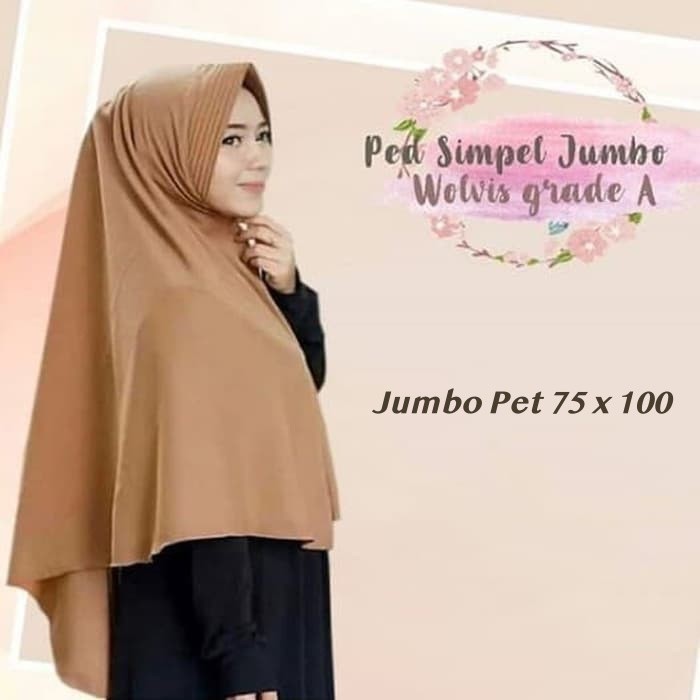 Alny Hijab - Khimar Jumbo hijab khimar jumbo per jilbab wolfis antem kerudung instant