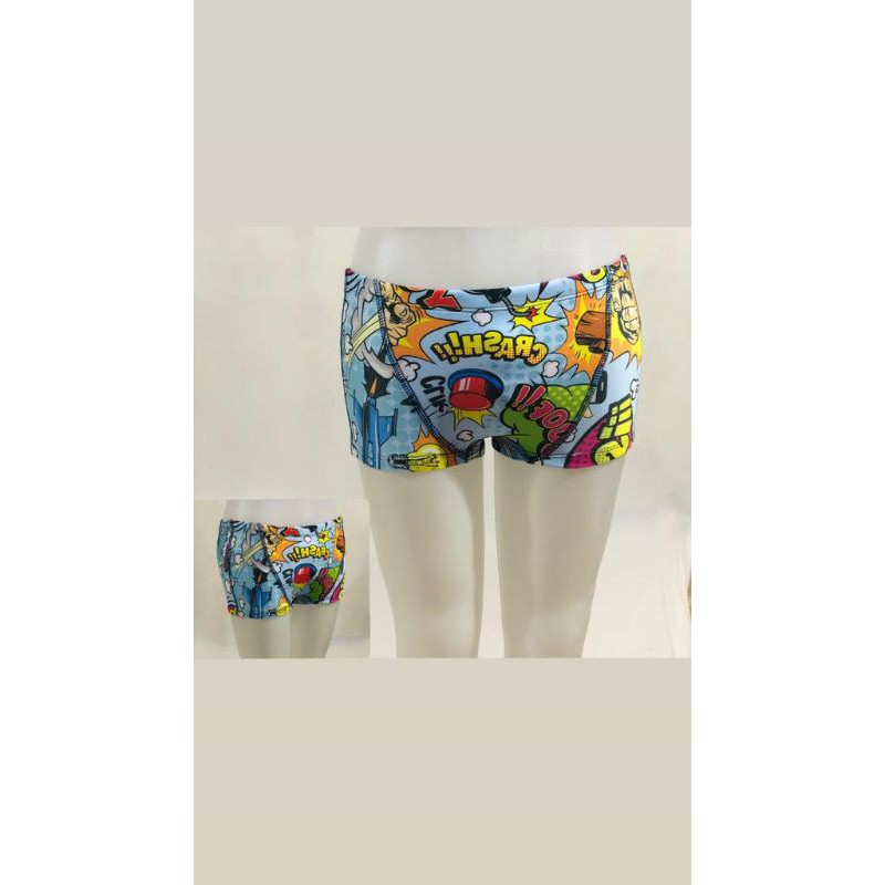 CELANA RENANG BOXER ( FREE CETAK NAMA)