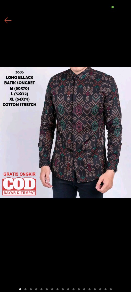 New Arrival Distro Batik Pria Bordir Sogan Hrb026 Batikaf Notoarto Batik Ipnu-ipnu Hem Pria Bel