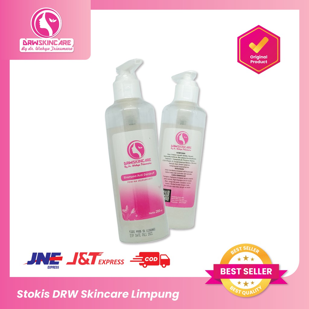 Drwskincare Paket Kecantikan Shampo Anti Dandruff