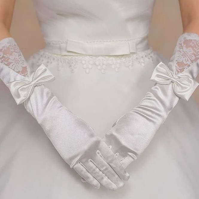 jual wedding gloves