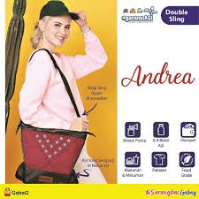 *NEW* Gabag Cooler Bag - Andrea / Chlora - Tas Pendingin Asi Bayi