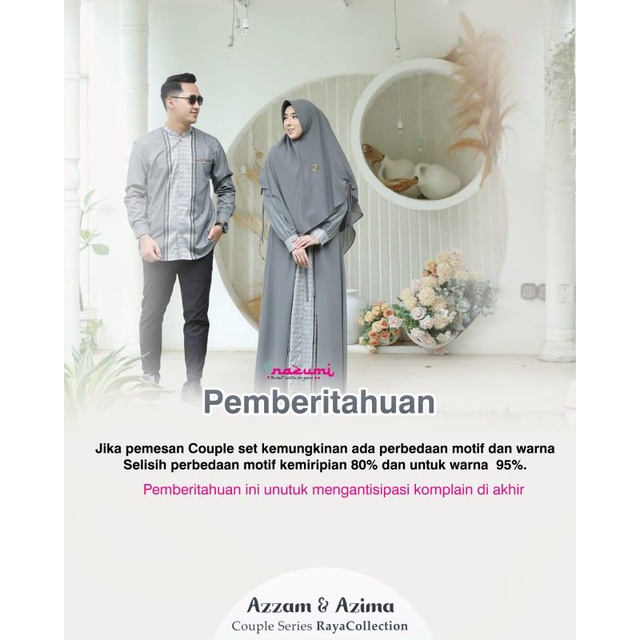 azzam azima couple raya by nazumi sarimbit lebaran 2202 couple lebaran