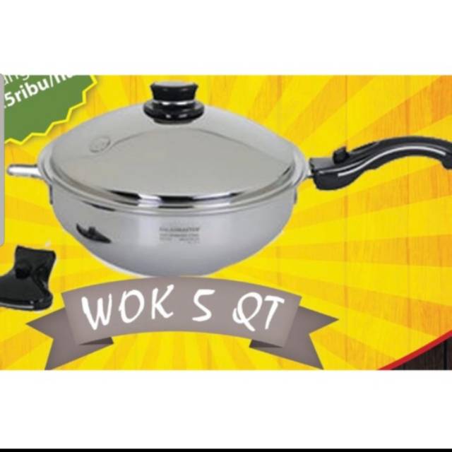 Salad master wok 5 qt