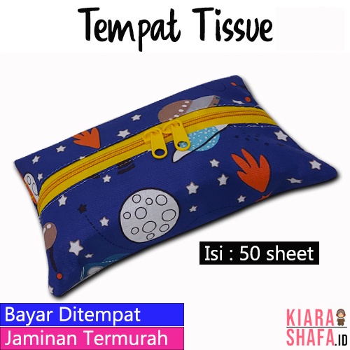 TEMPAT TISSUE PORTABLE - TEMPAT TISU MOTIF LUCU