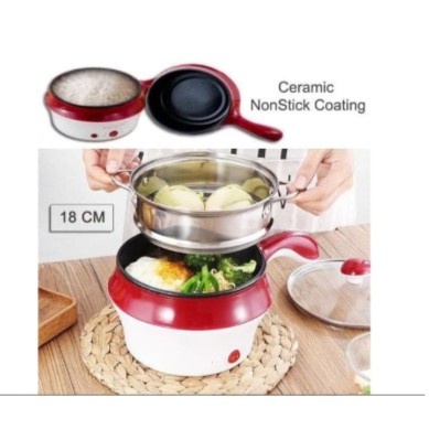 Panci Elektrik Multifungsi Warmer Steamer Cooker Advance 18cm