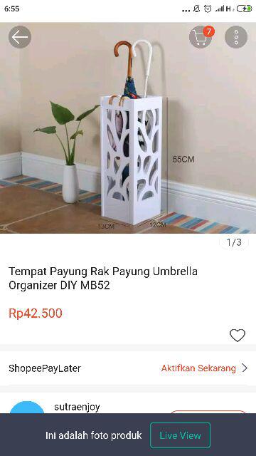 Tempat Payung Rak Payung Umbrella Organizer Diy Mb52