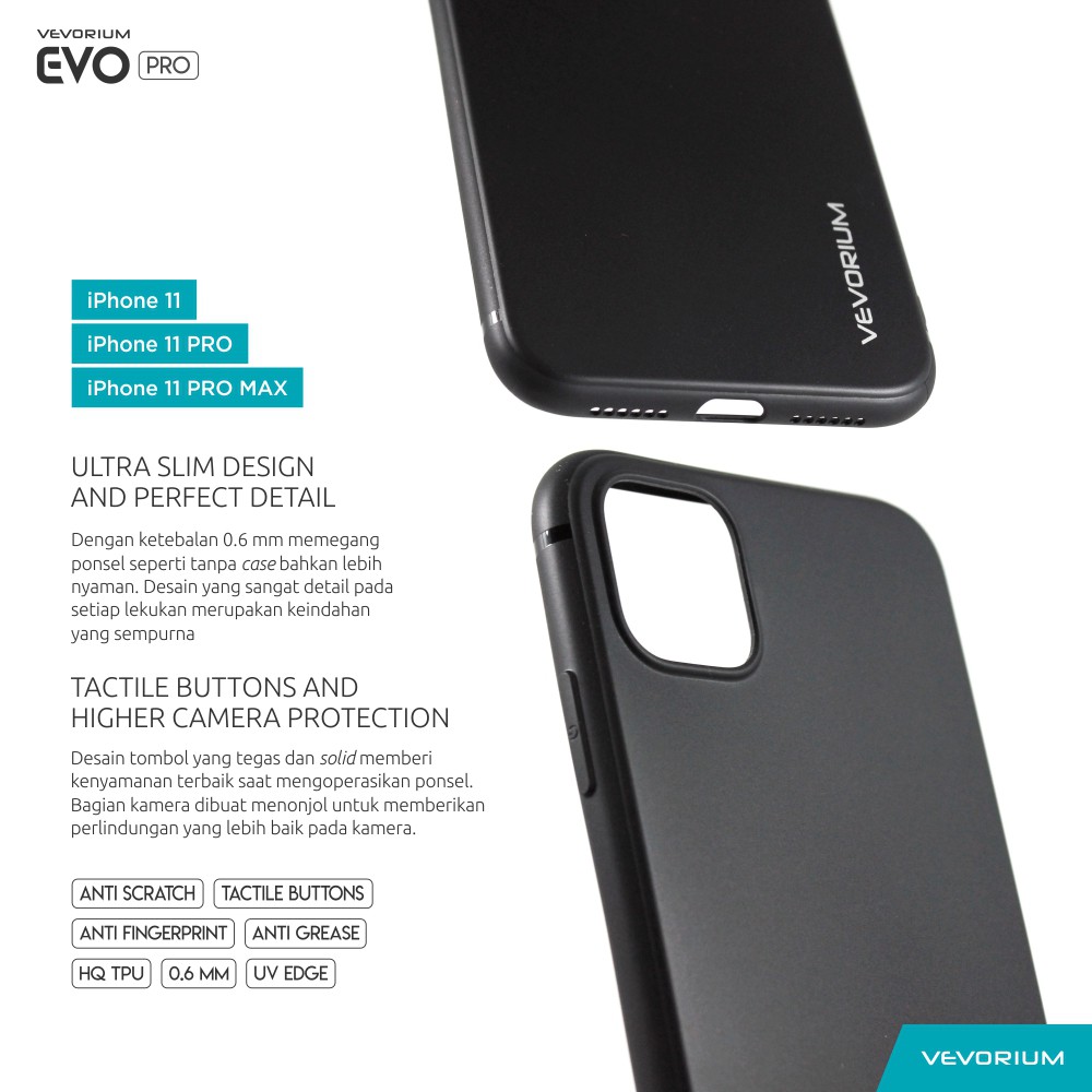 VEVORIUM EVO PRO Apple iPhone 11 PRO 11 PRO MAX Soft Case Softcase